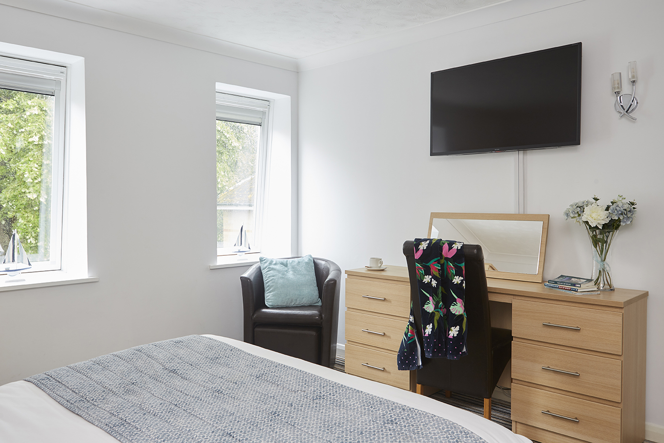 Luccombe Manor Hotel Standard Bedroom, Shanklin