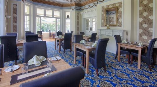Appley Restaurant, Luccombe Manor Country House Hotel, Shanklin, Isle of Wight