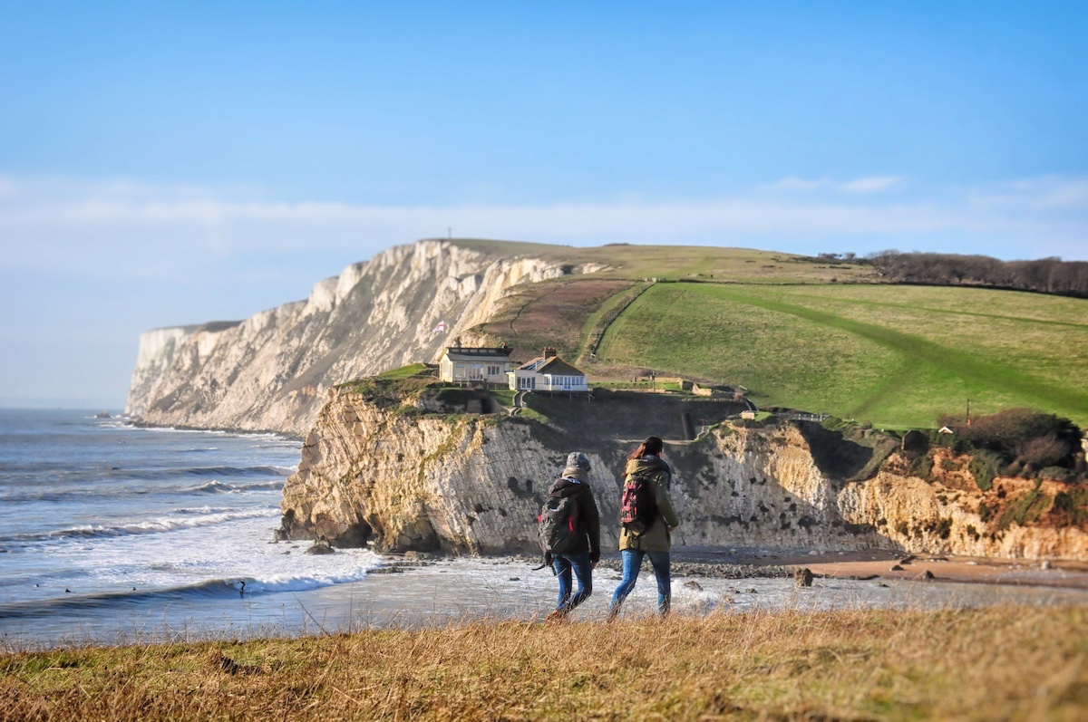Freshwater Bay on the Isle of Wight